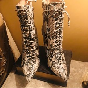 Schutz Python Boots